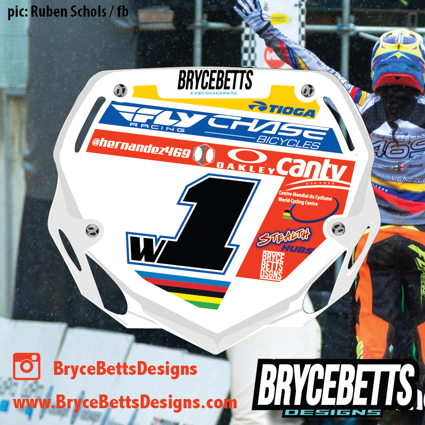 *note - Stefany wants to continue to use her 469 number while carrying the rainbow stripes. I just was too pumped on the w1 plate to not share!*