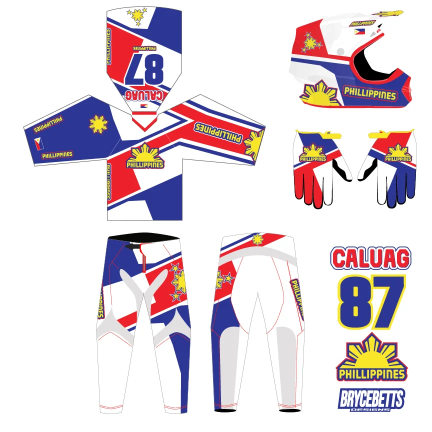 Philippines BMX Racing Olympic Gear Design