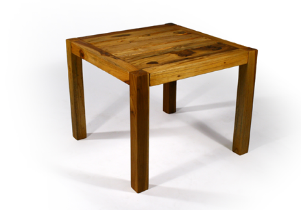The Teak Inlay End Table
