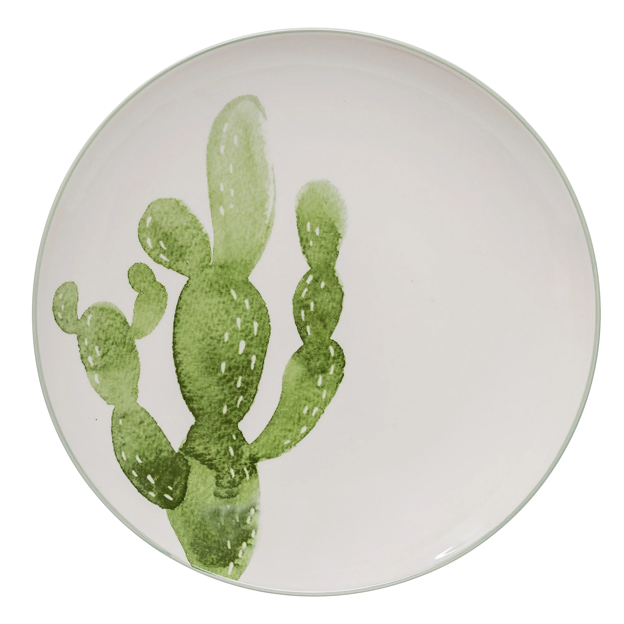 #002 Cactus Dinner Plate 25cm Hire Price - £4 Minimum Order 10 Current Stock Available 60