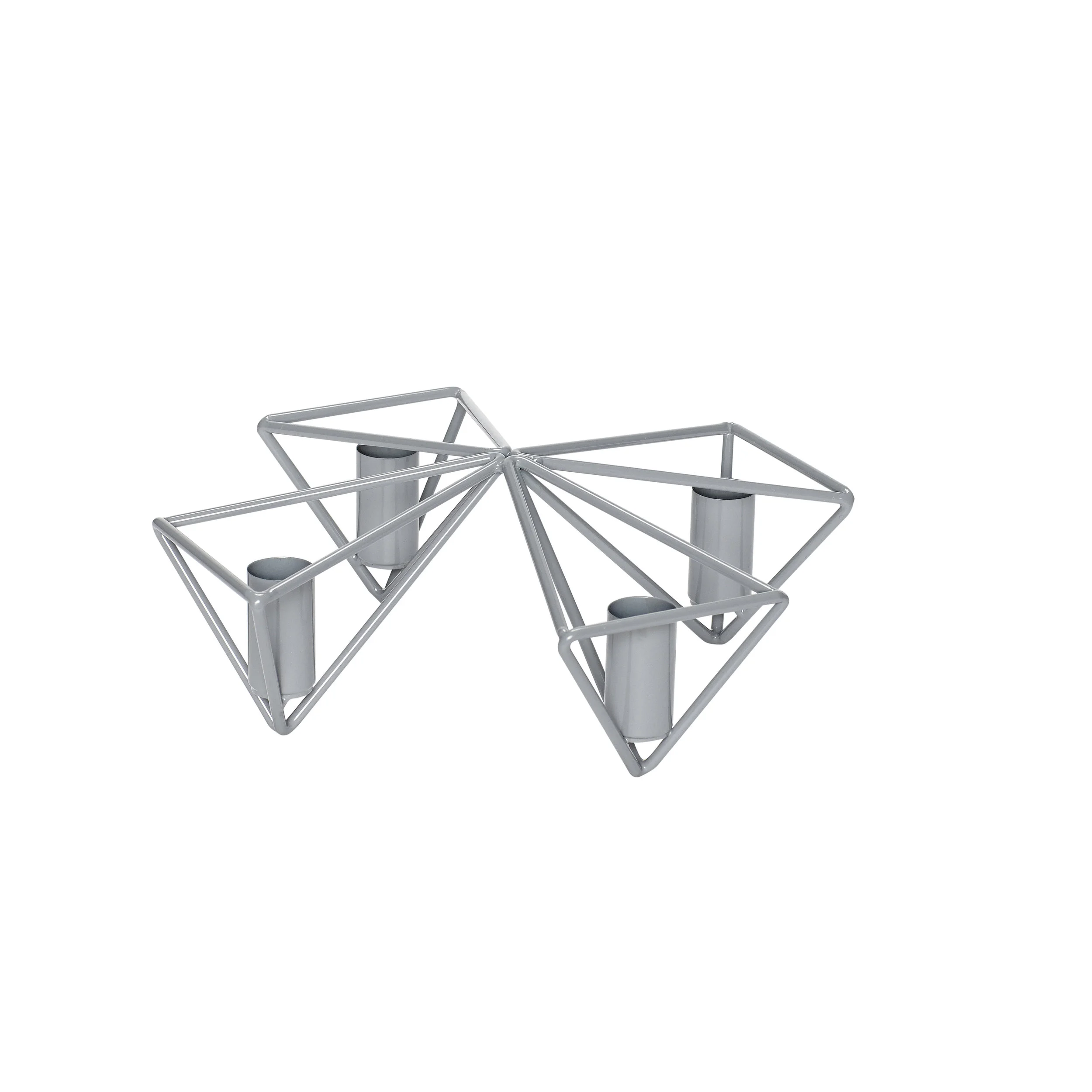 #038 Grey Metal Candle Centre Piece 21cm x H8cm Hire Price - £3.50 Minimum Order 10 Current Stock Available 24