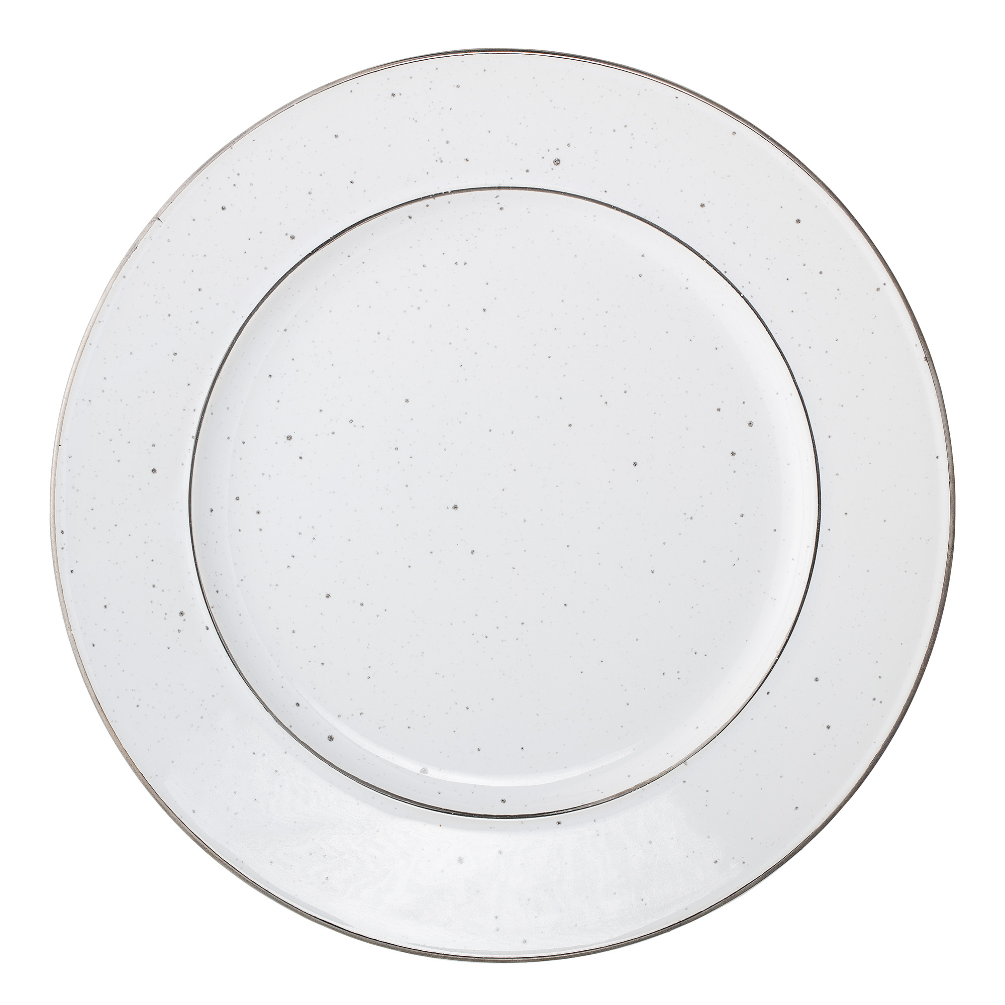 Copy of Monochrome Speckled Ceramic Dinner Plate
