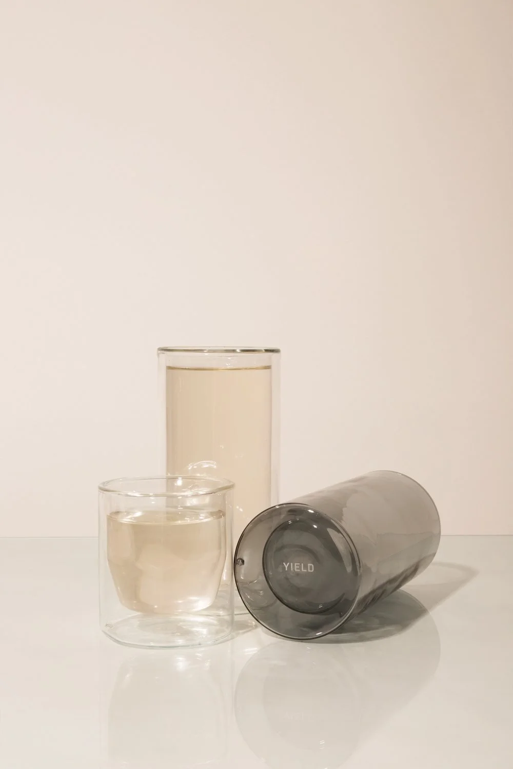 Tall Double Wall Glasses - Set of 2