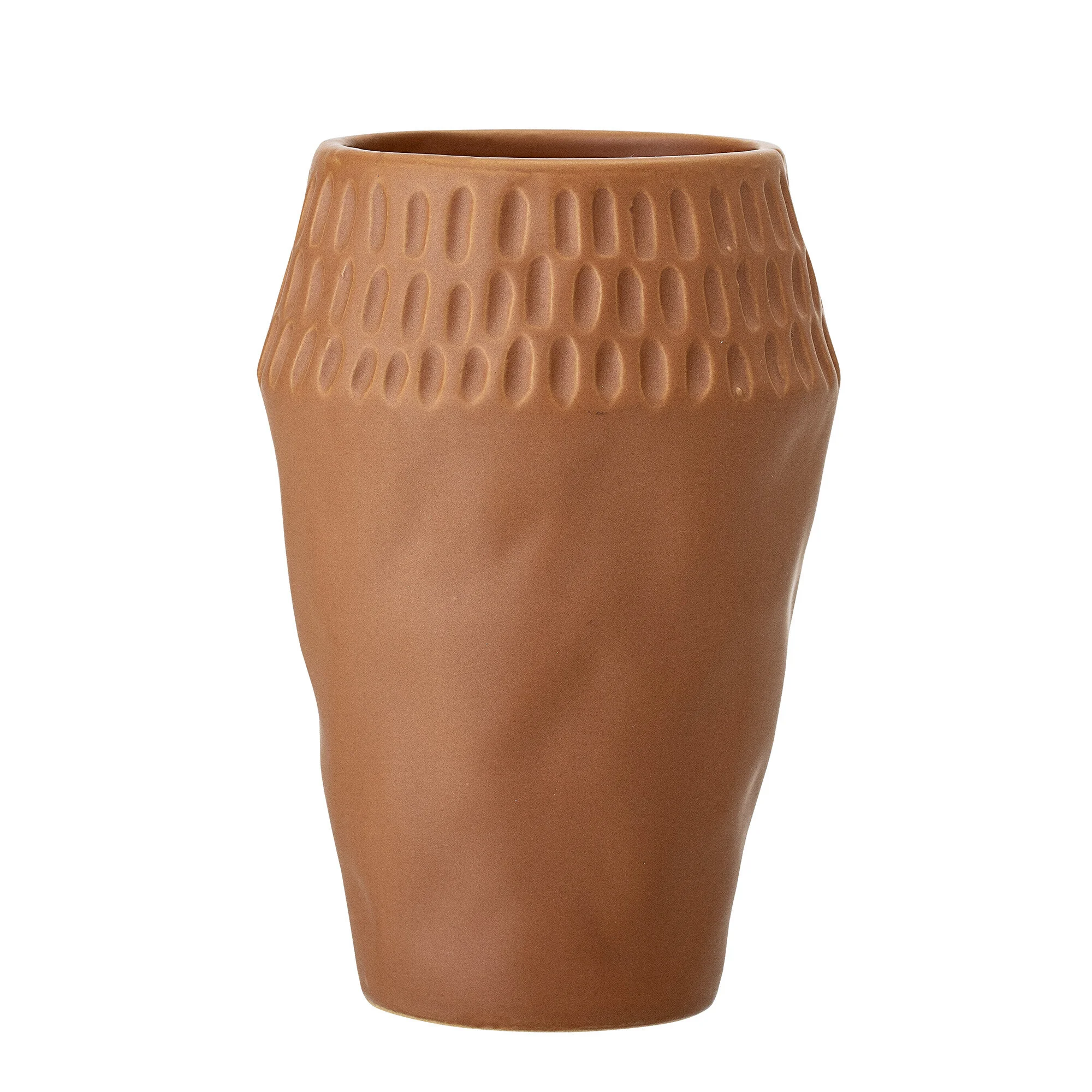 Rust Stoneware Vase
