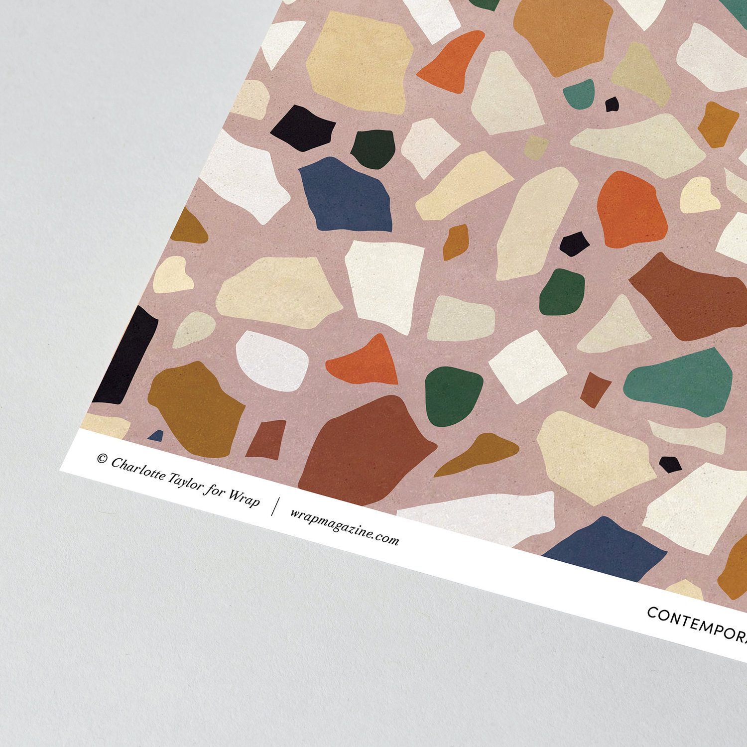 Terrazzo Wrapping Paper 