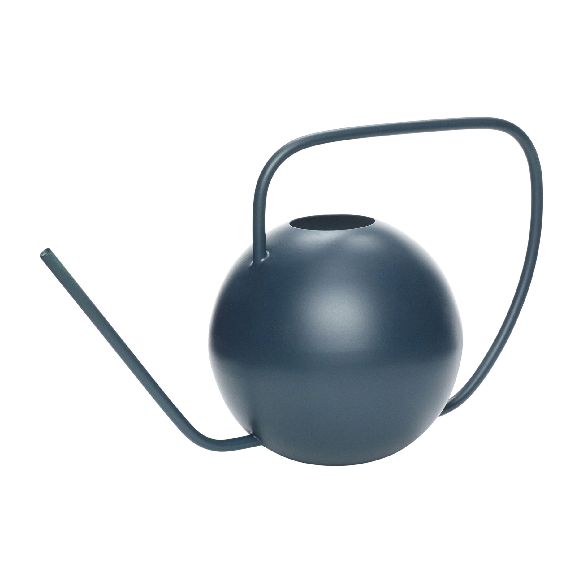 Teal Metal Watering Can 