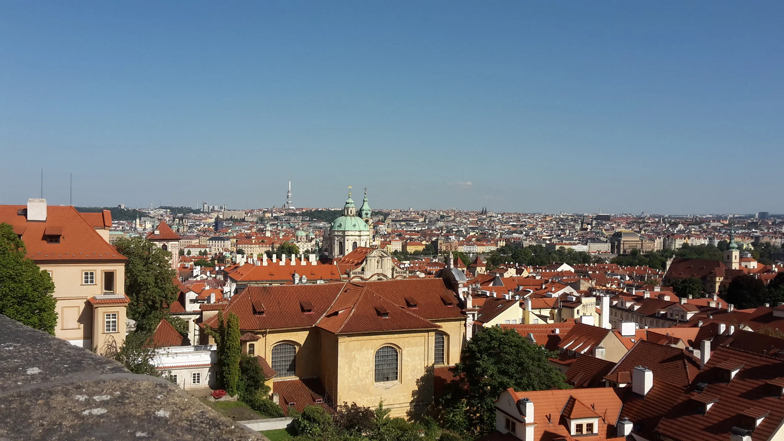 The beautiful city of Prague.