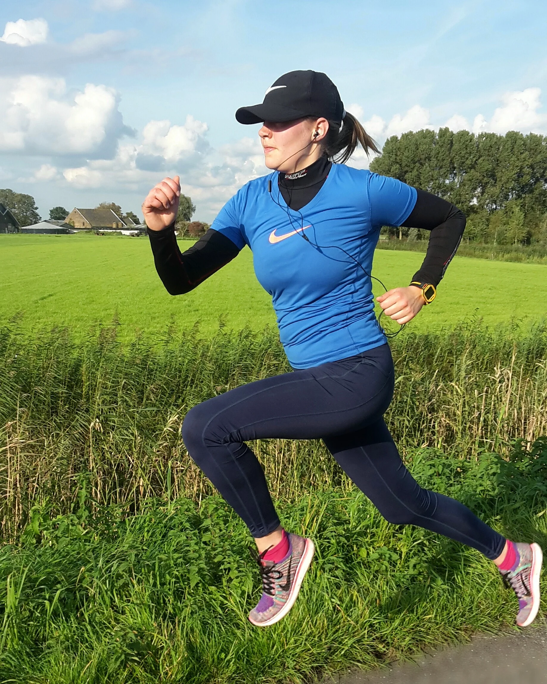 Training for the running race got rather serious... one day soon I'll run a sub 28:00 5k!