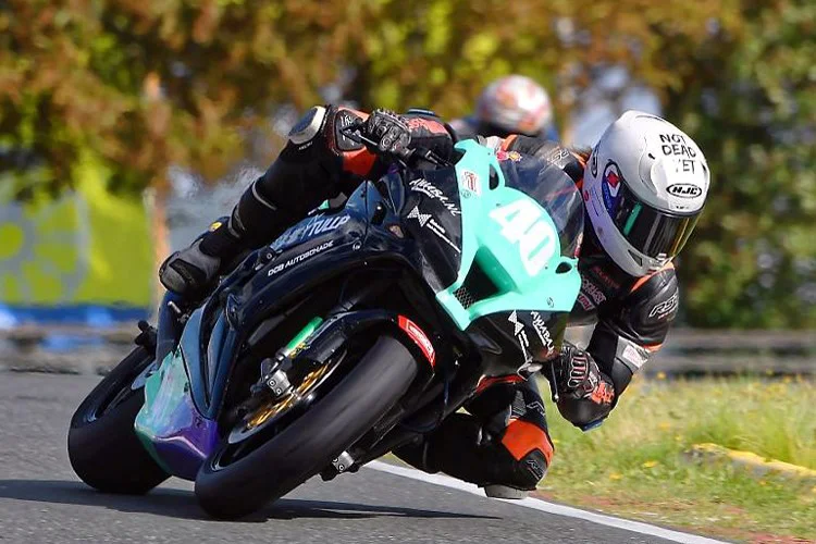 Nadieh Schoots gelang in Schleiz die schnellste Rennrunde im Zweiten IRRC-Superbike-Lauf. Foto: Thomas Neidhardt.