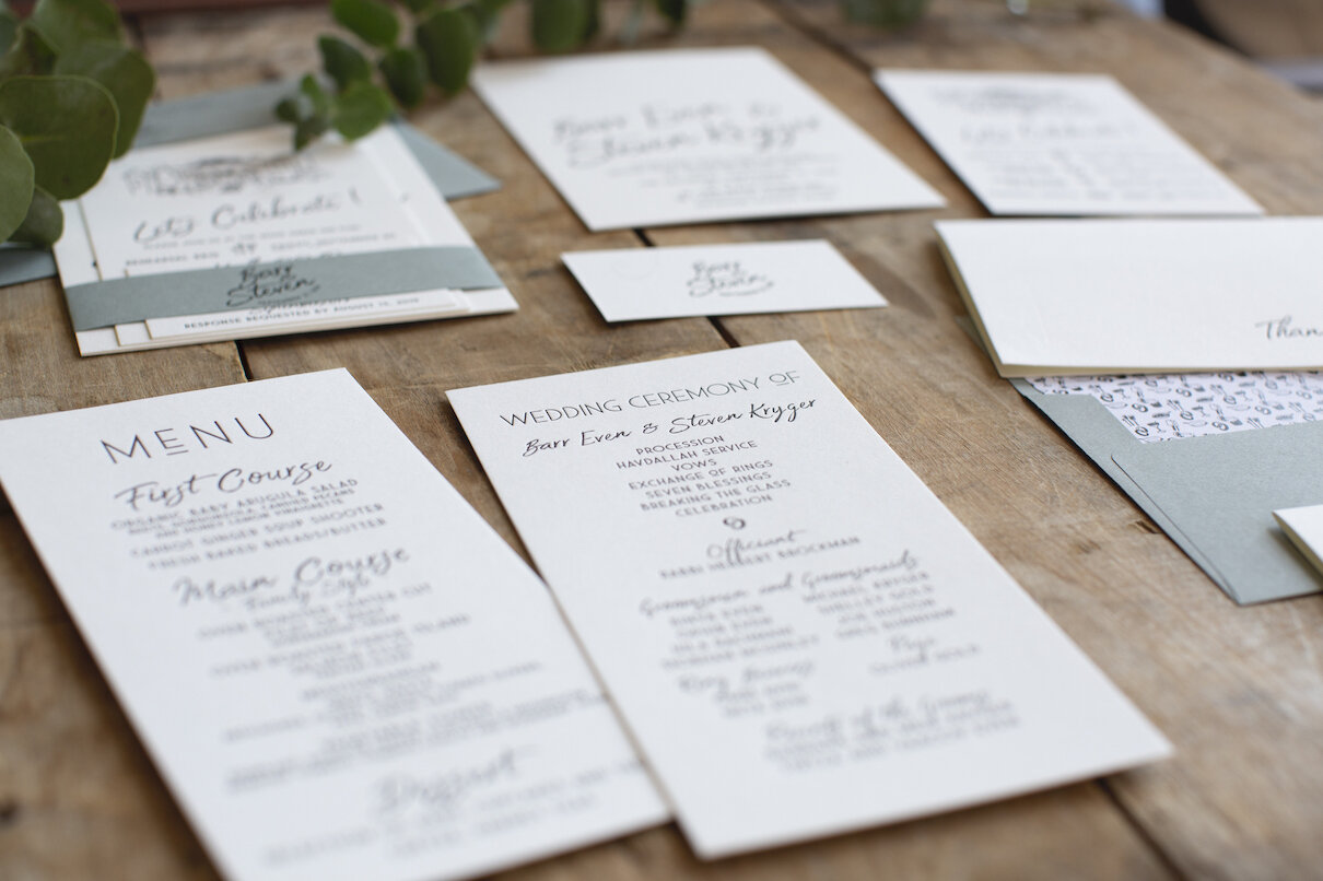 Weddings - Invitation Suite Design & Print