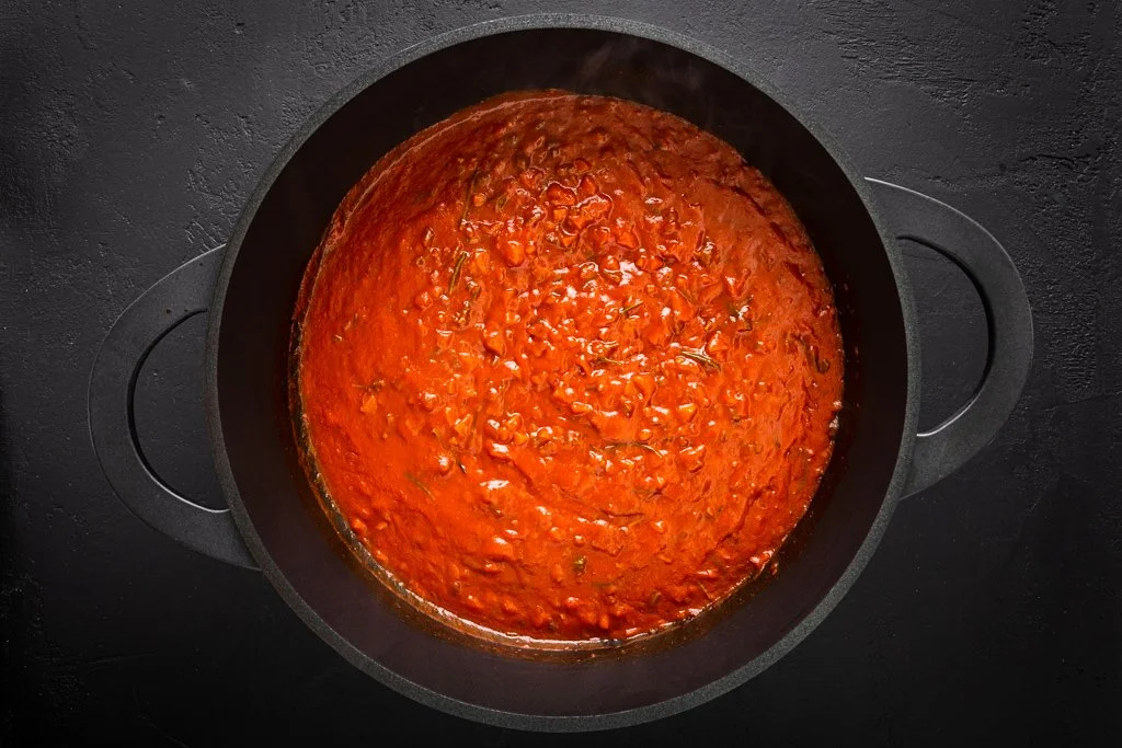 Pulled pork ragout