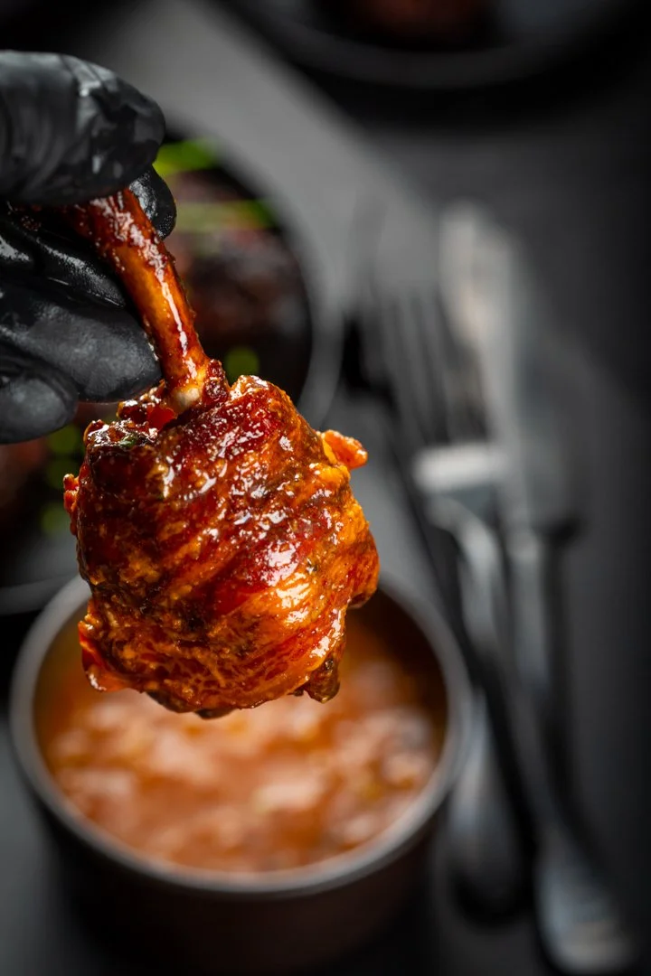 Sparerib lollipop