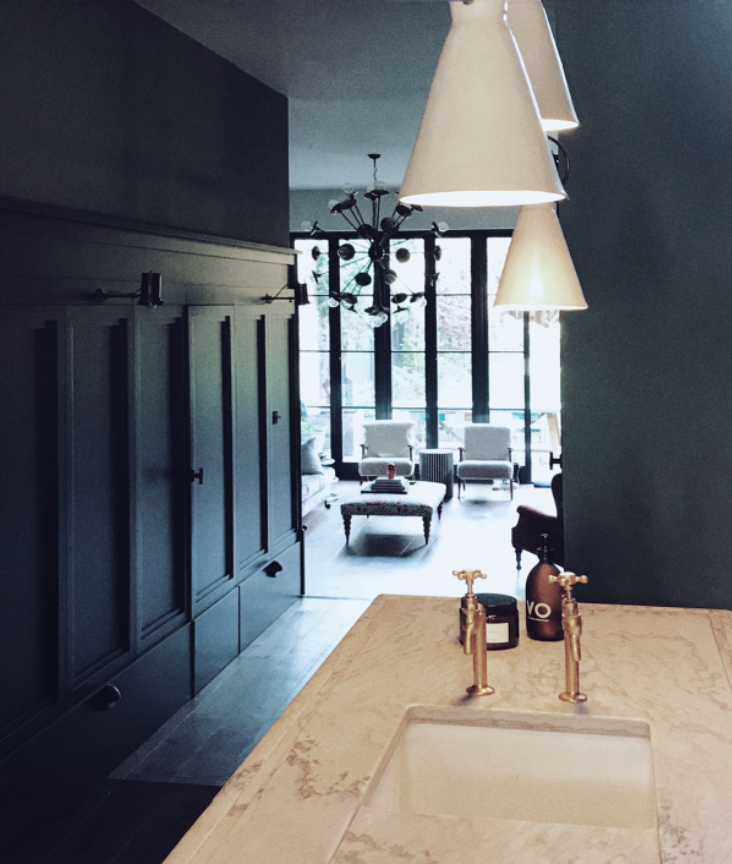 Kitchen side return extension Victorian House