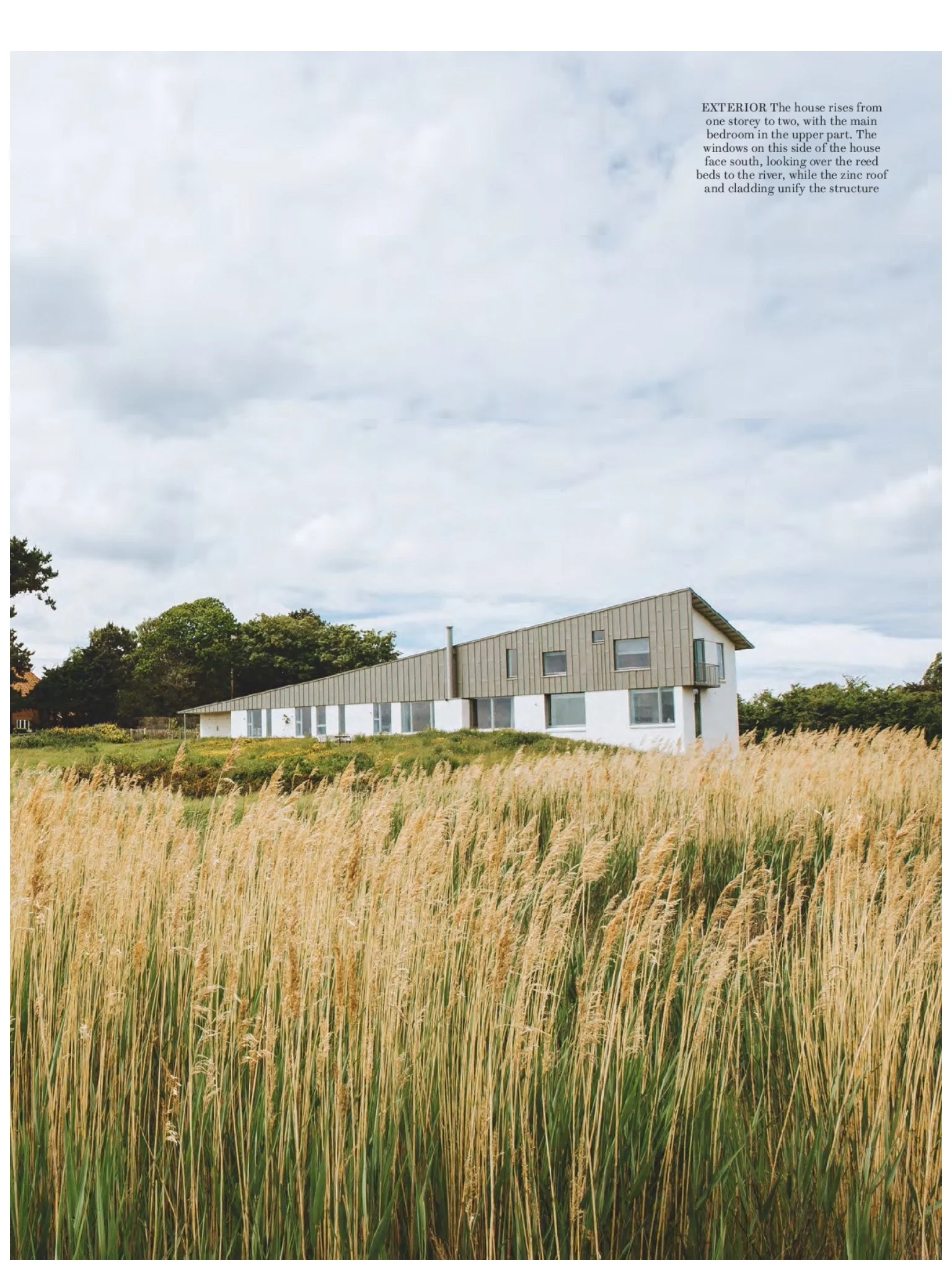 House overlooking the Aldeburgh marshes, Mole Architects