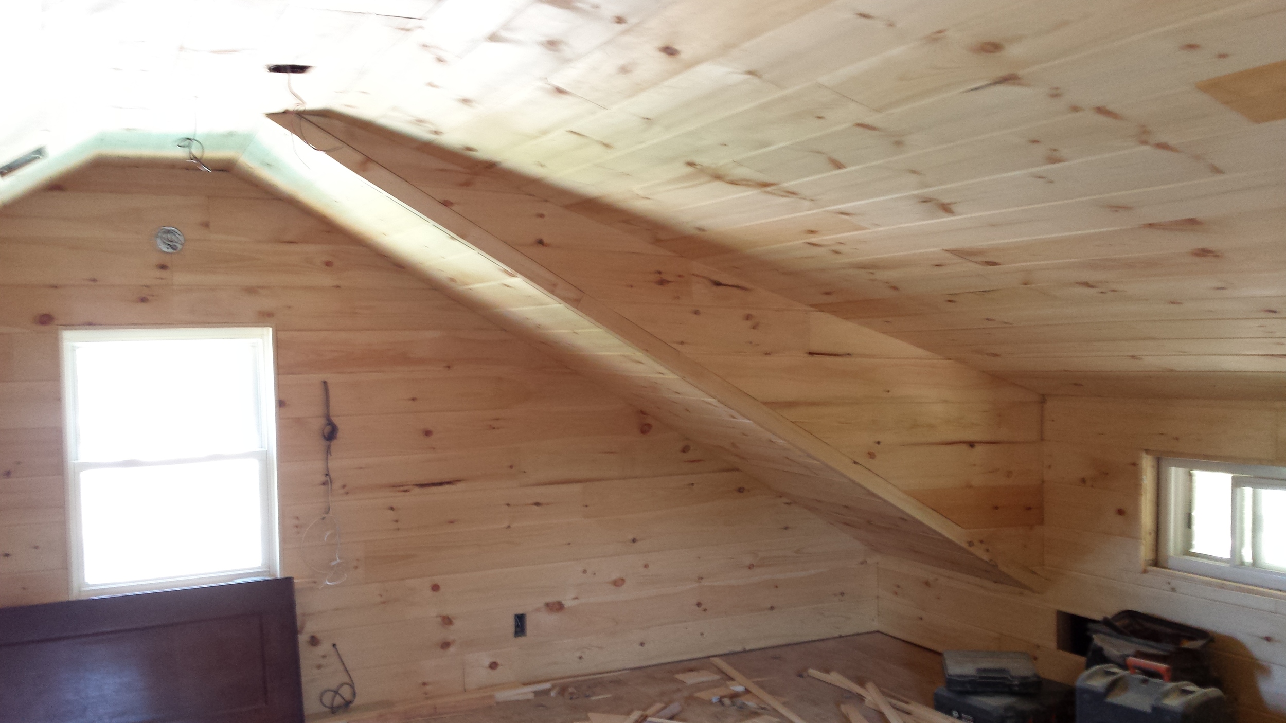 T&G Boards installed.