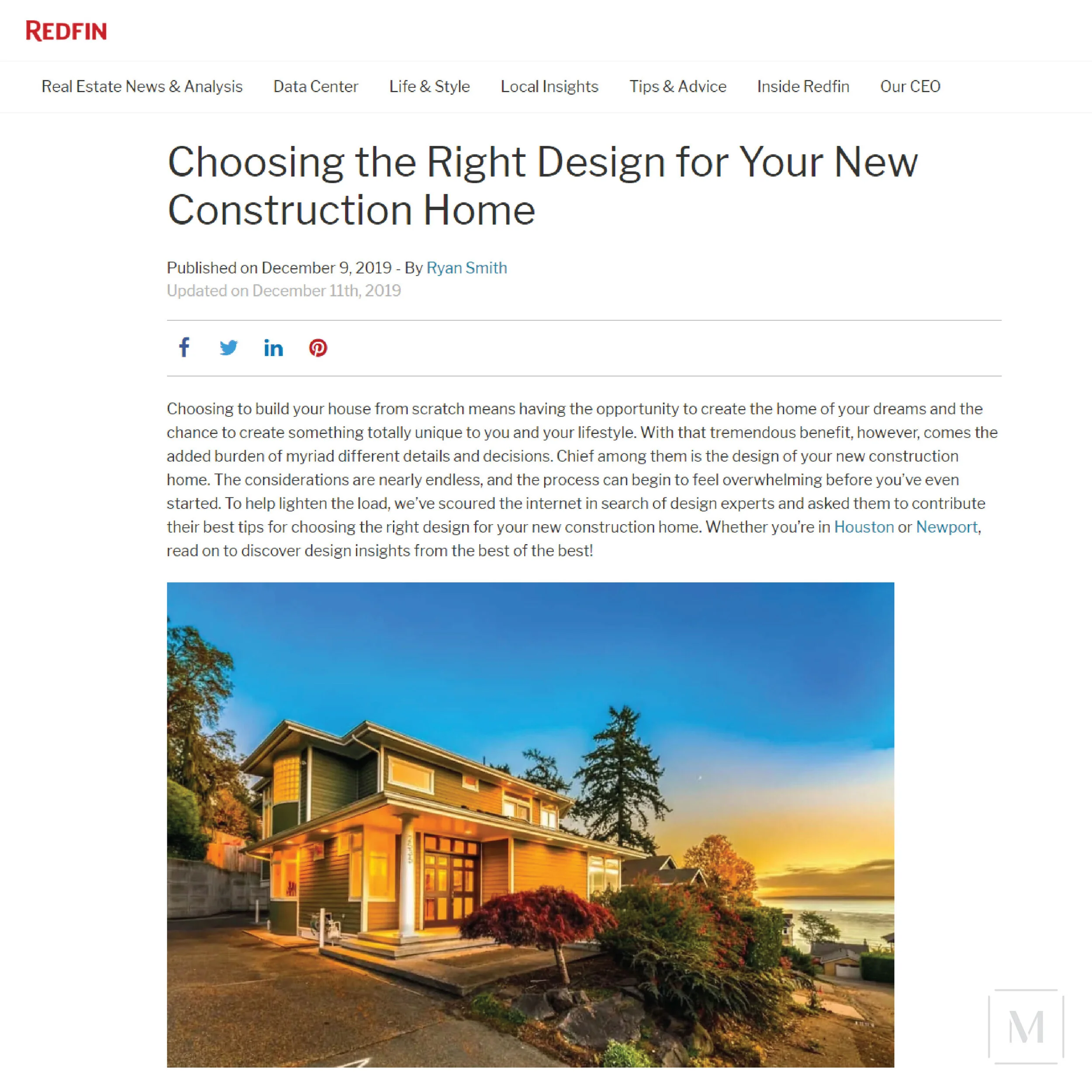 Choosing the Right Design for Your New Construction Home