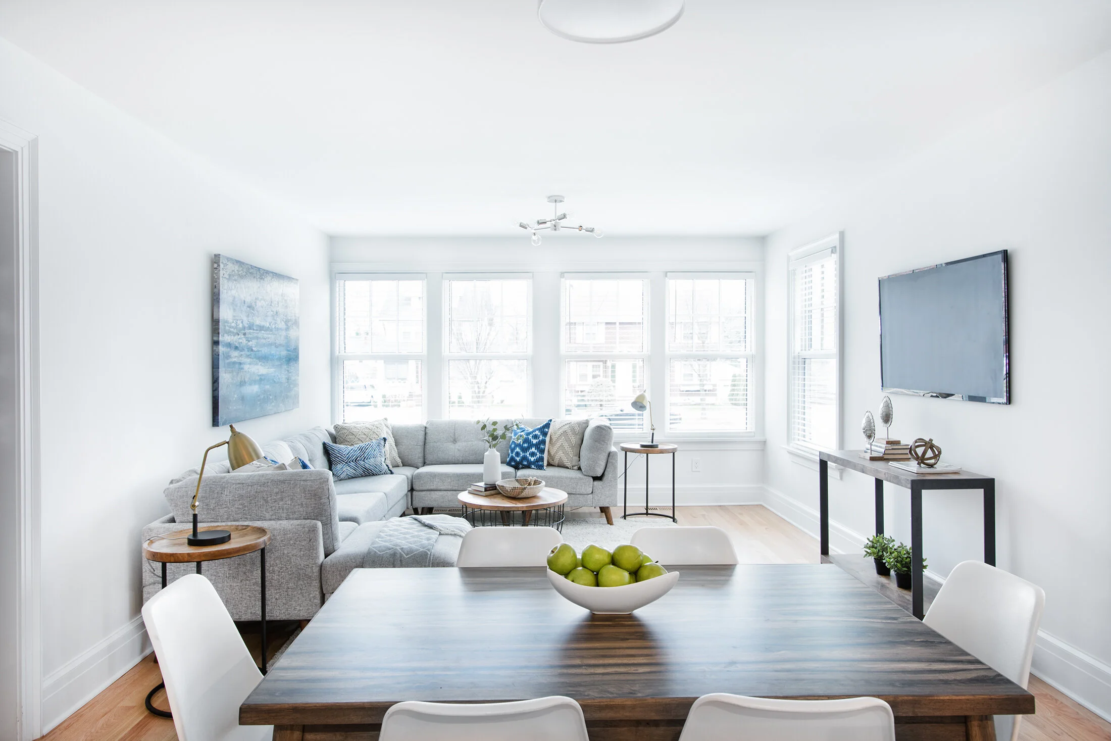 Completion of our two-family gut renovation located in Rutherford, NJ.