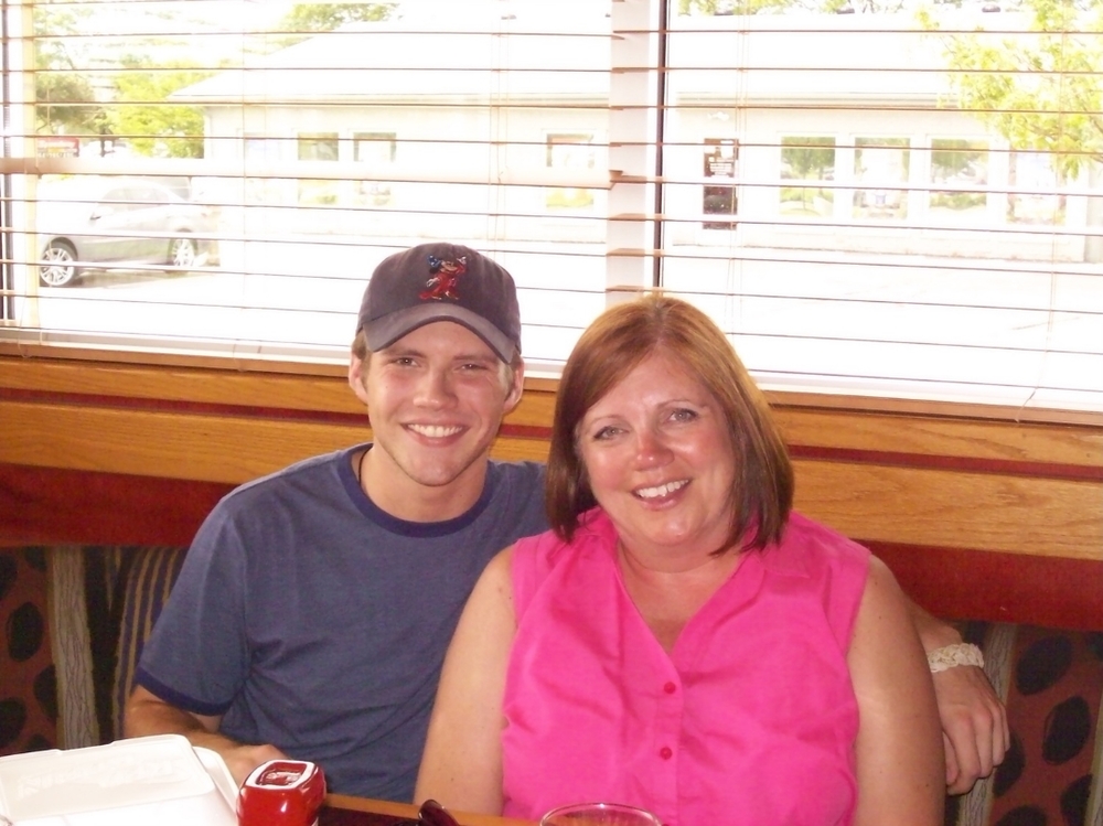 My beautiful mom and me.