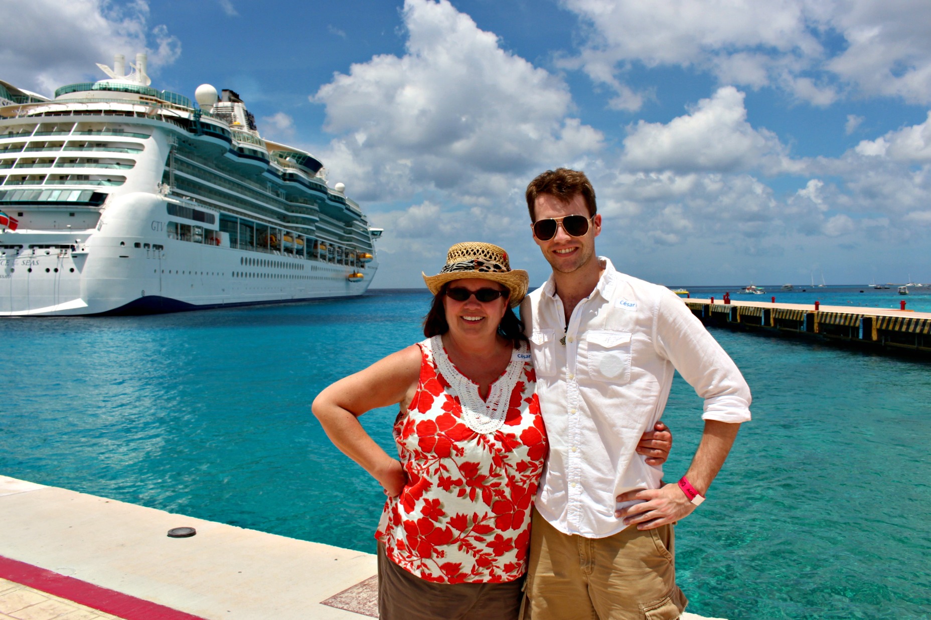 My mom and I had a great time on our cruise!