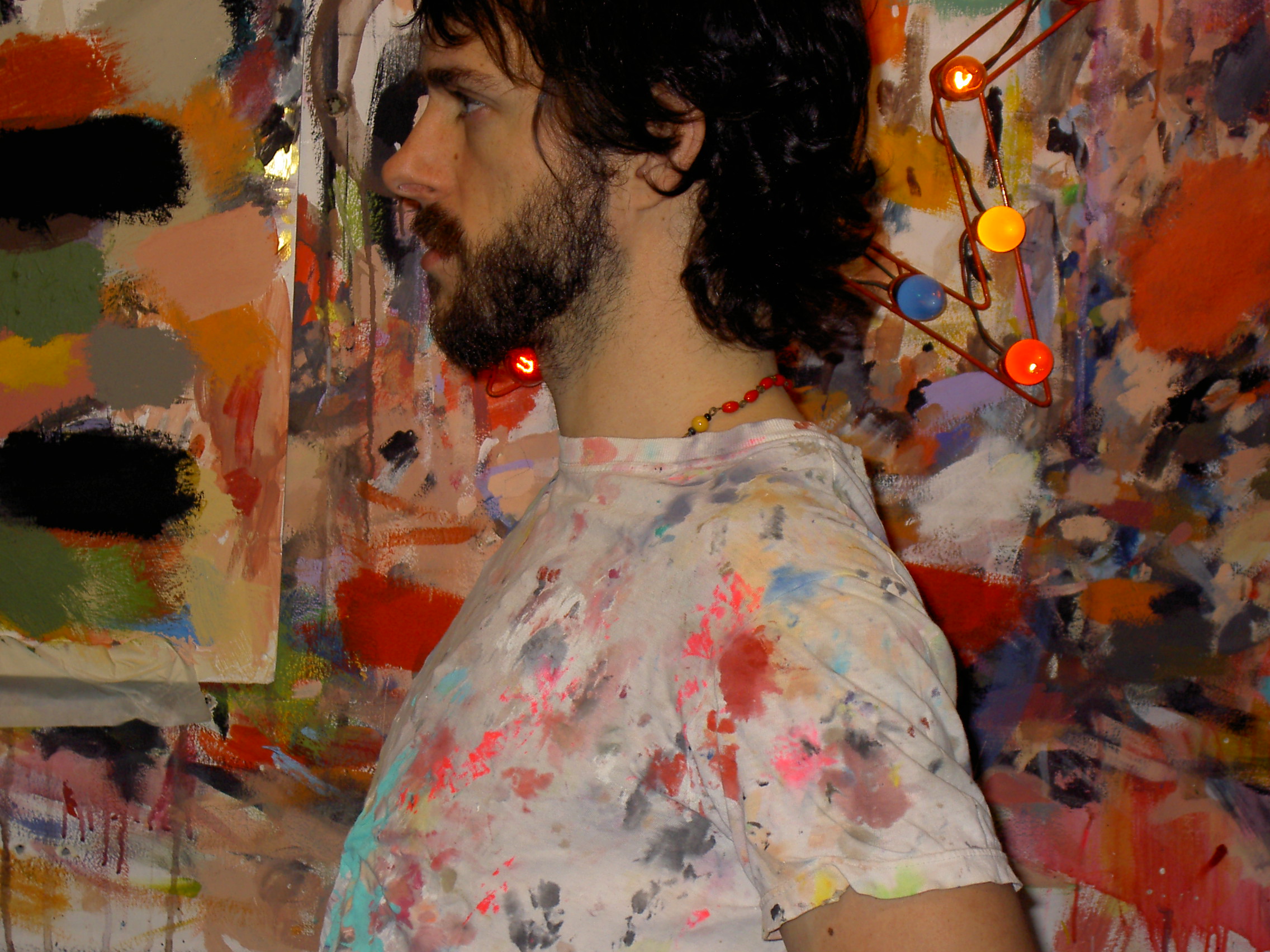Promo shot for release of The Strange Particle