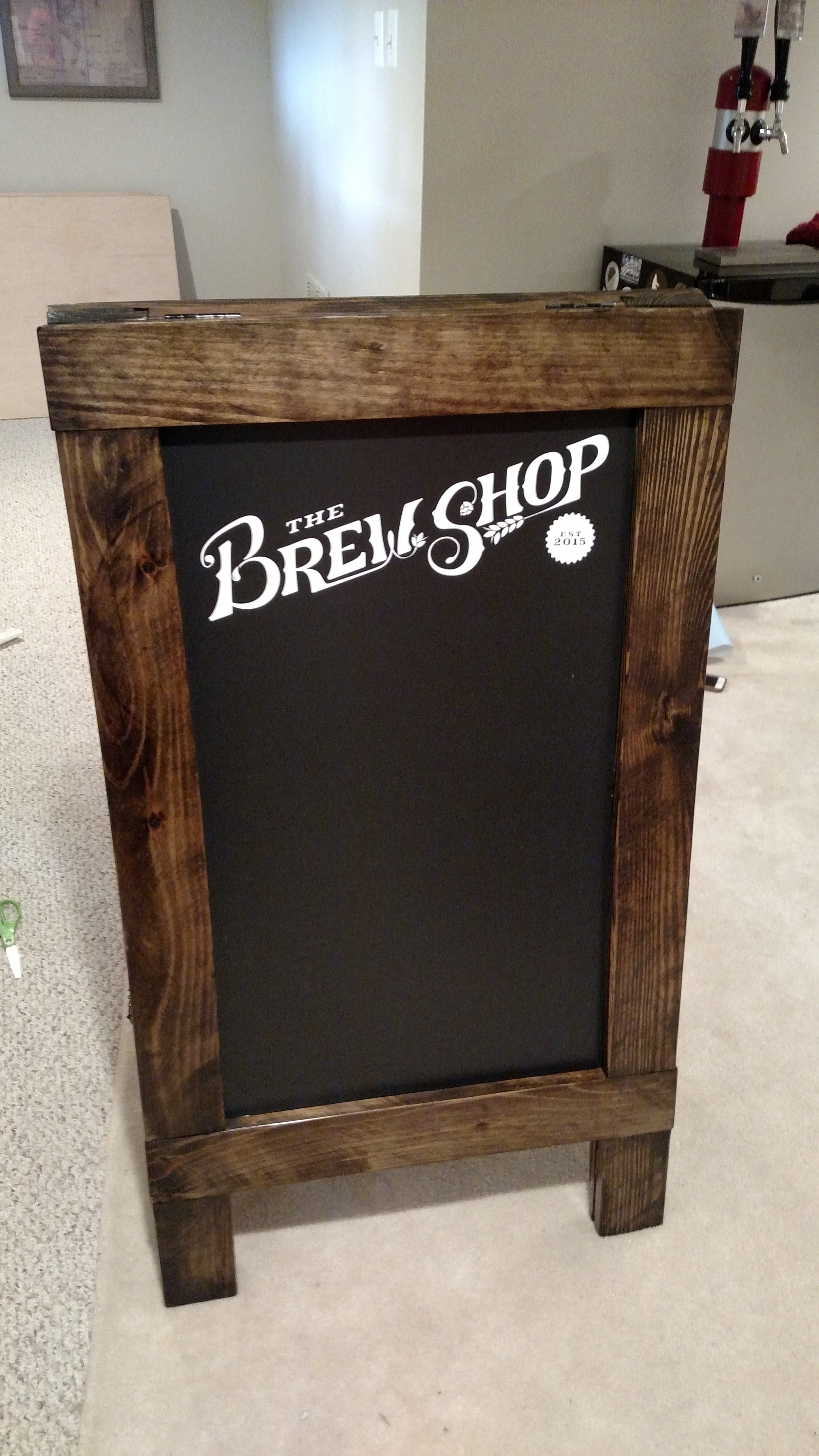 All ready for chalk