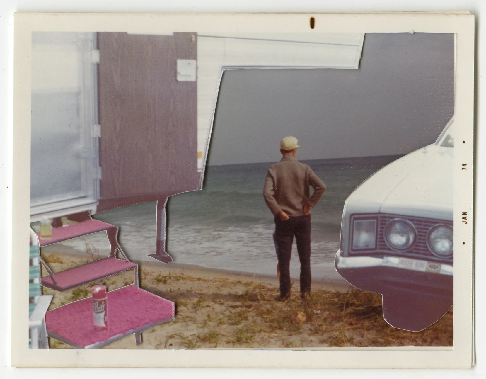 Vacation: All I ever wanted 8 // Cut and assembled family photos from ebay // approx. 4x5" // 2015