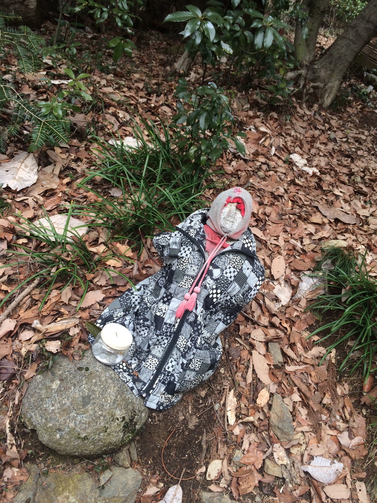 Little shrine for the hikers