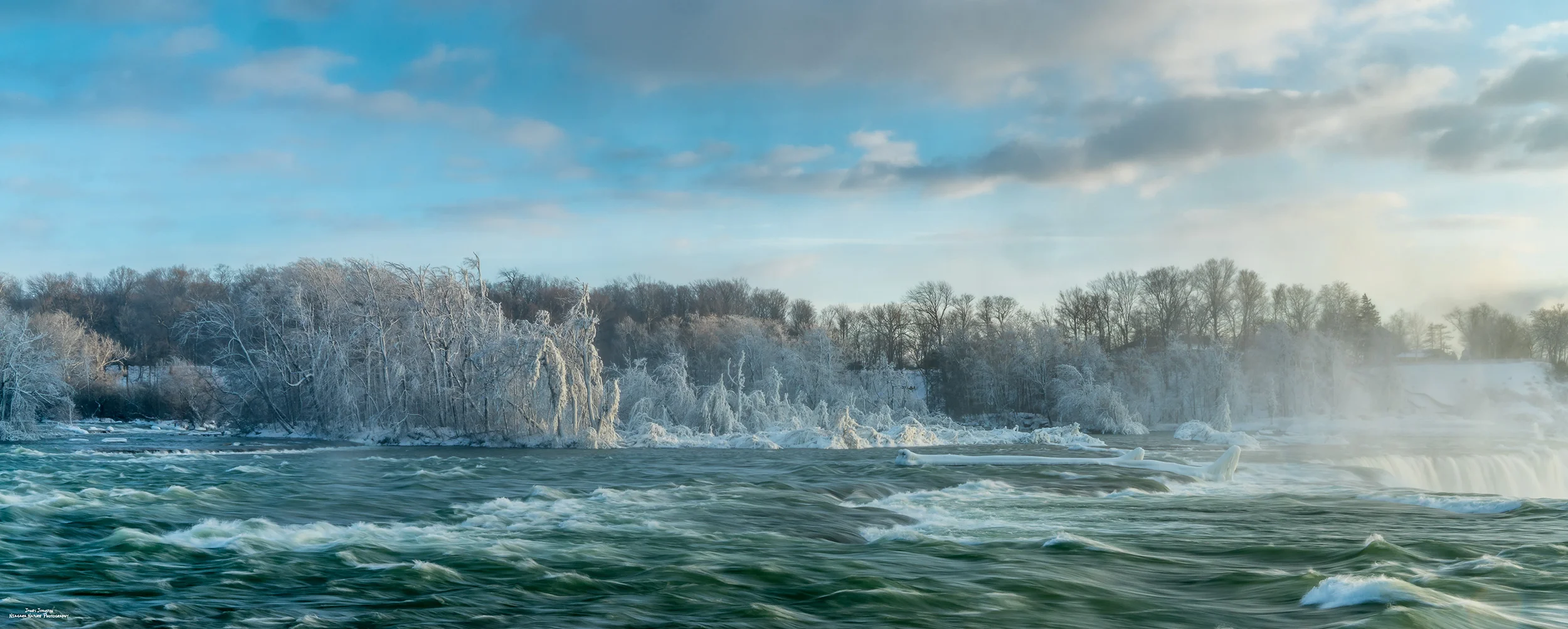 Frozen Niagara Panorama