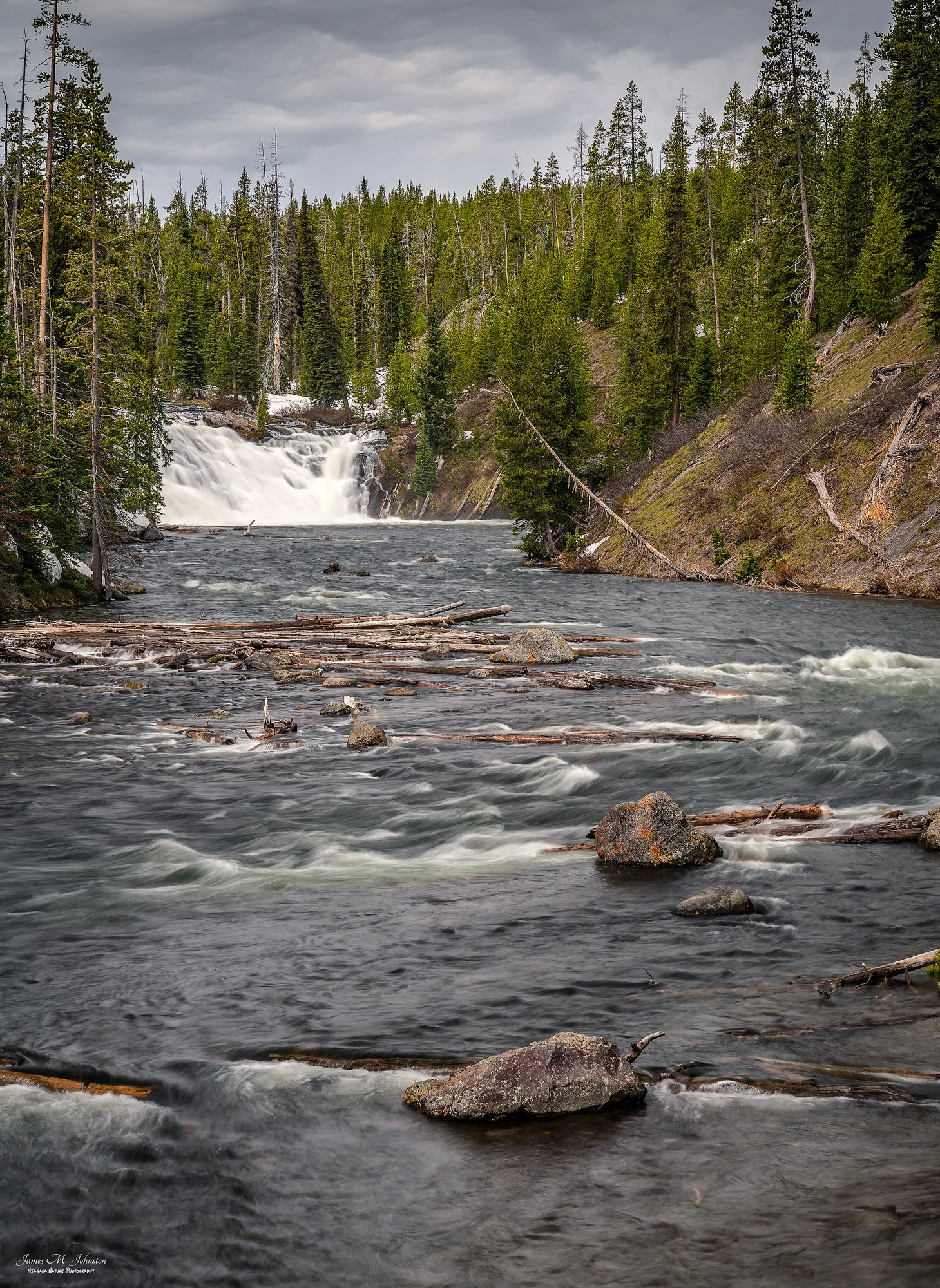 Springtime At Lewis Falls