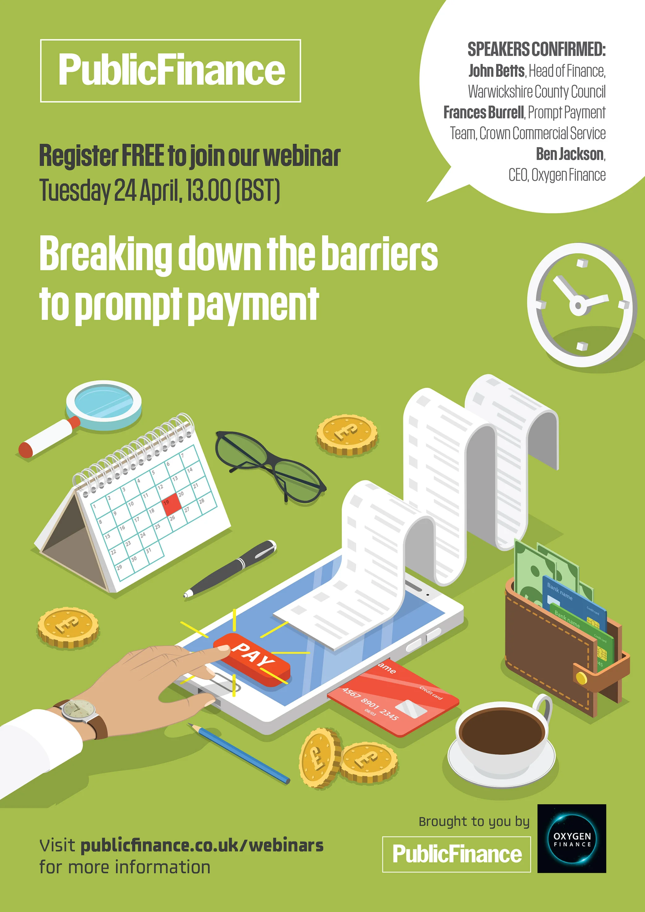Public Finance Magazine Advert