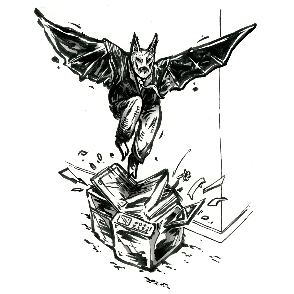 Batman hates work