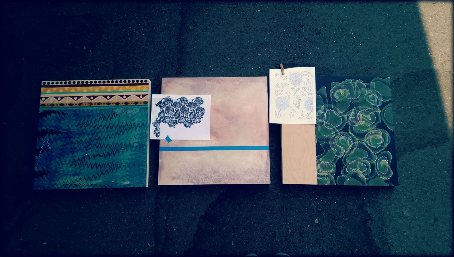 Works in progress...how we stratigize.