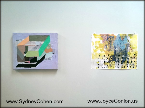 You Go Your Way I'll Go Mine 2 ~ Acrylic on Wood Panel, 20"x24" Untitled ~ Pencile, Charcoal, Acrylic on Paper, 20"x25"