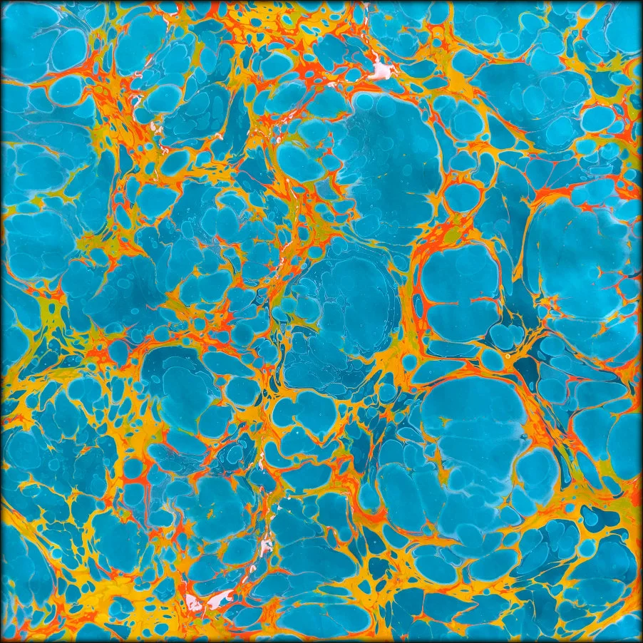 TurquoiseYellowStoneMedFramed.jpg