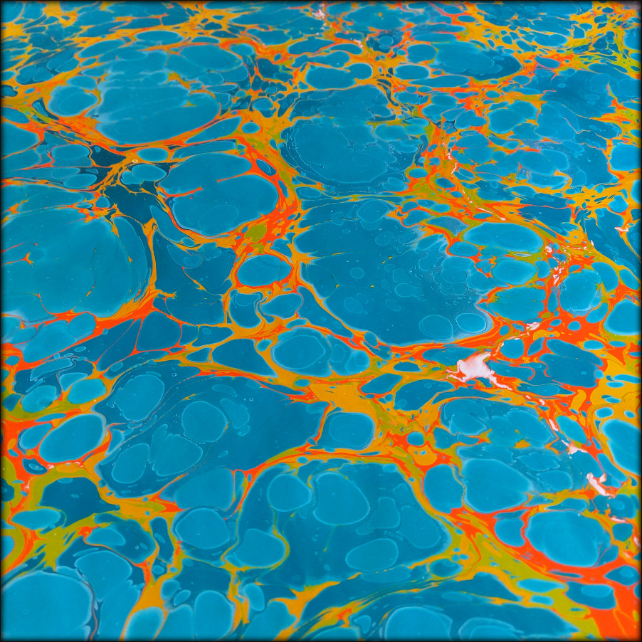TurquoiseYellowStoneCloseUpFramed.jpg