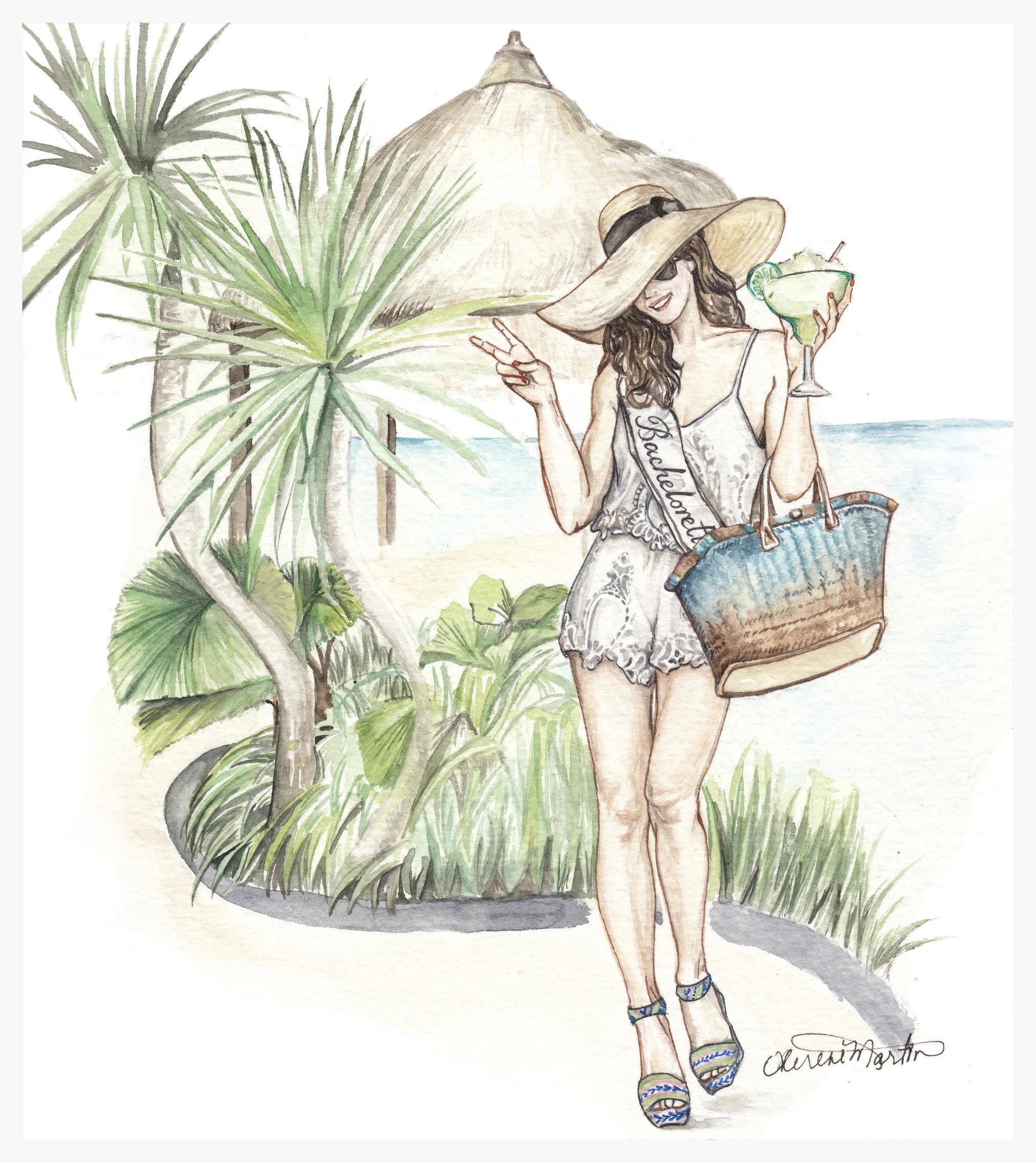 Meg in Mexico