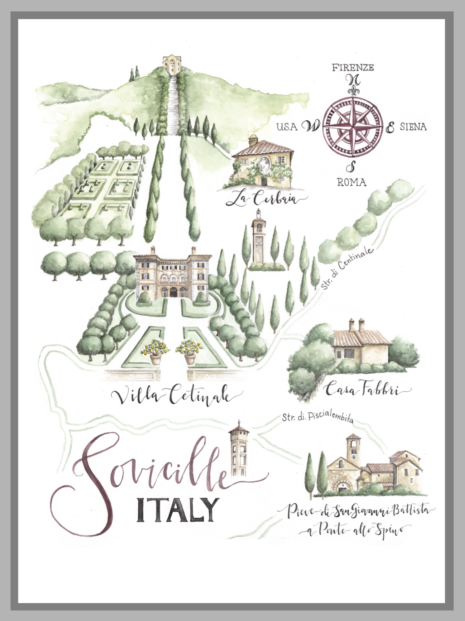 Maps — Serena Martin Design