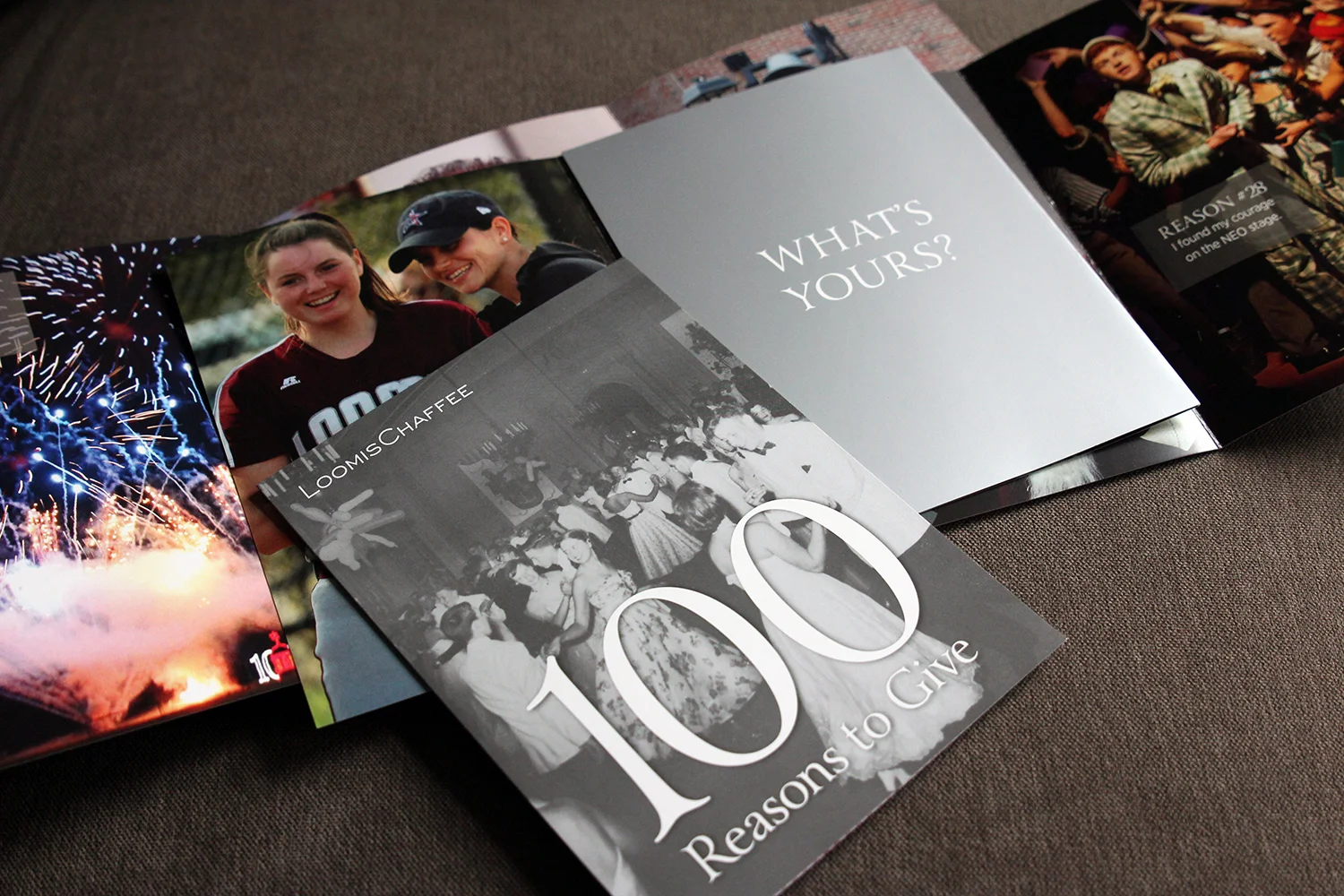 Loomis Chaffee Annual Fund Appeal "100 Reasons to Give"