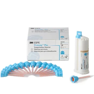 Protemp Plus 3M 50mL cartridge is easy to use and is quick setting. Automix bis-acrylic temporary material for crowns, bridges, inlays, onlays, veneers and temporization.