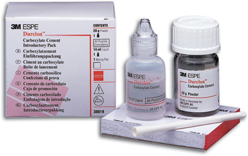 DURELON (3M ESPE) - Permanent cement triple size includes 60g powder OR 40 ml Liquid