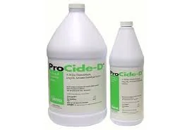 ProCide-D Plus Metrex Cold Sterilization 3.4% buffered gluteraldehyde is activated in 28 days. ProCide-D is recommended for the sterilization of heat sensitive, ...