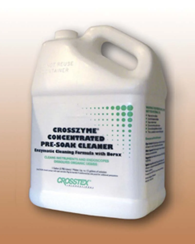 Ultrasonic Solution Crosstex. Safe, Enzymatic Formulation – Effective cleaning and easy rinsing over a range of concentrations and temperatures, is chelated to ...