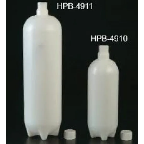 HIGH PRESSURE WATER BOTTLE (DCI) - 2 liters or 750mL plastic water system bottle with cap and pick-up tube