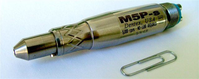 MICROTECH E-TYPE LOW-SPEED HYGIENIST HANDPIECE SYSTEM 5000 RPM MOTOR, 4 HOLES -