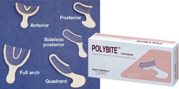 DISPOSABLE BITE REGISTRATION TRAY (POLY-BITE) -