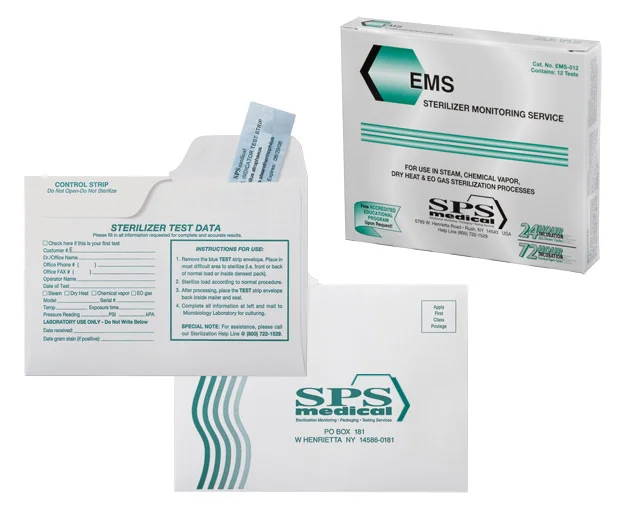 EMS (SPS MEDICAL) BIOLOGIAL MONITORING SYSTEM - Autoclave, chemiclave and dry heat. 1 year service (Copy)