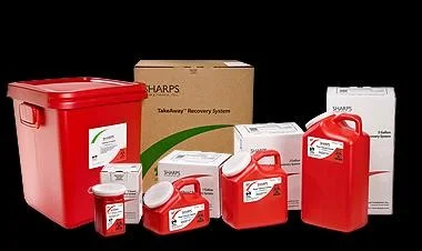 SHARPS BY MAIL - Includes postage paid return package and disposal. 5 Gallons