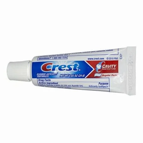 TOOTHPASTE (CREST) - 72 TUBES, 0.85 OZ EACH