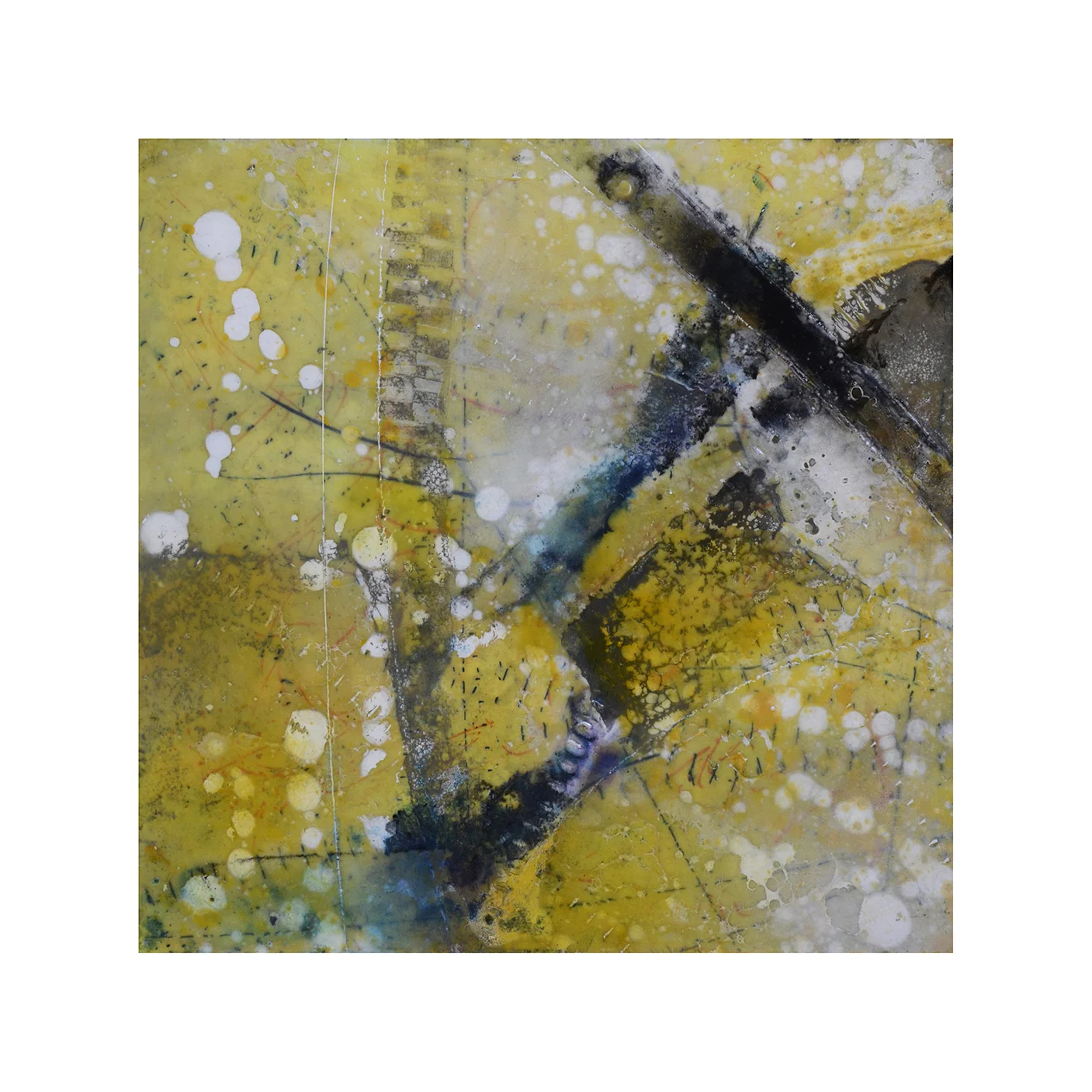 Forces of Nature 1 12 x 12 Encaustic on Panel $300