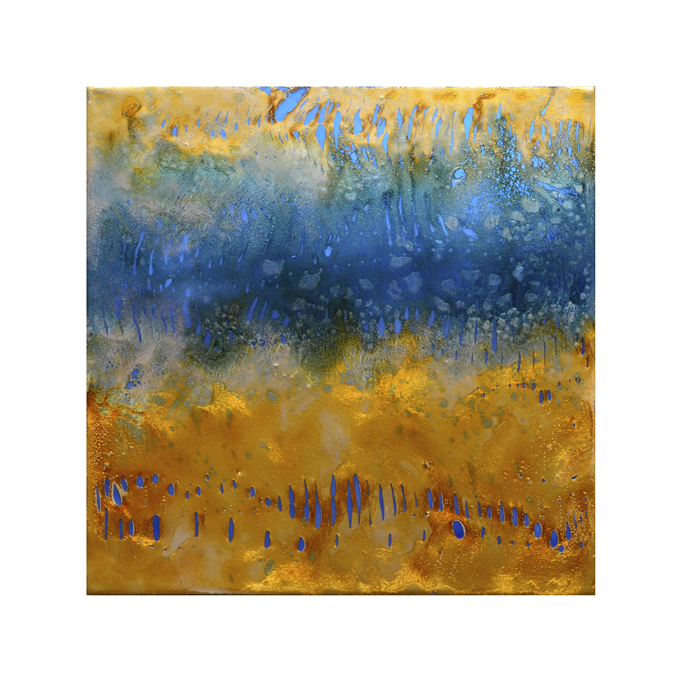 Kosmos 13 12 x 12 Encaustic on Panel $300